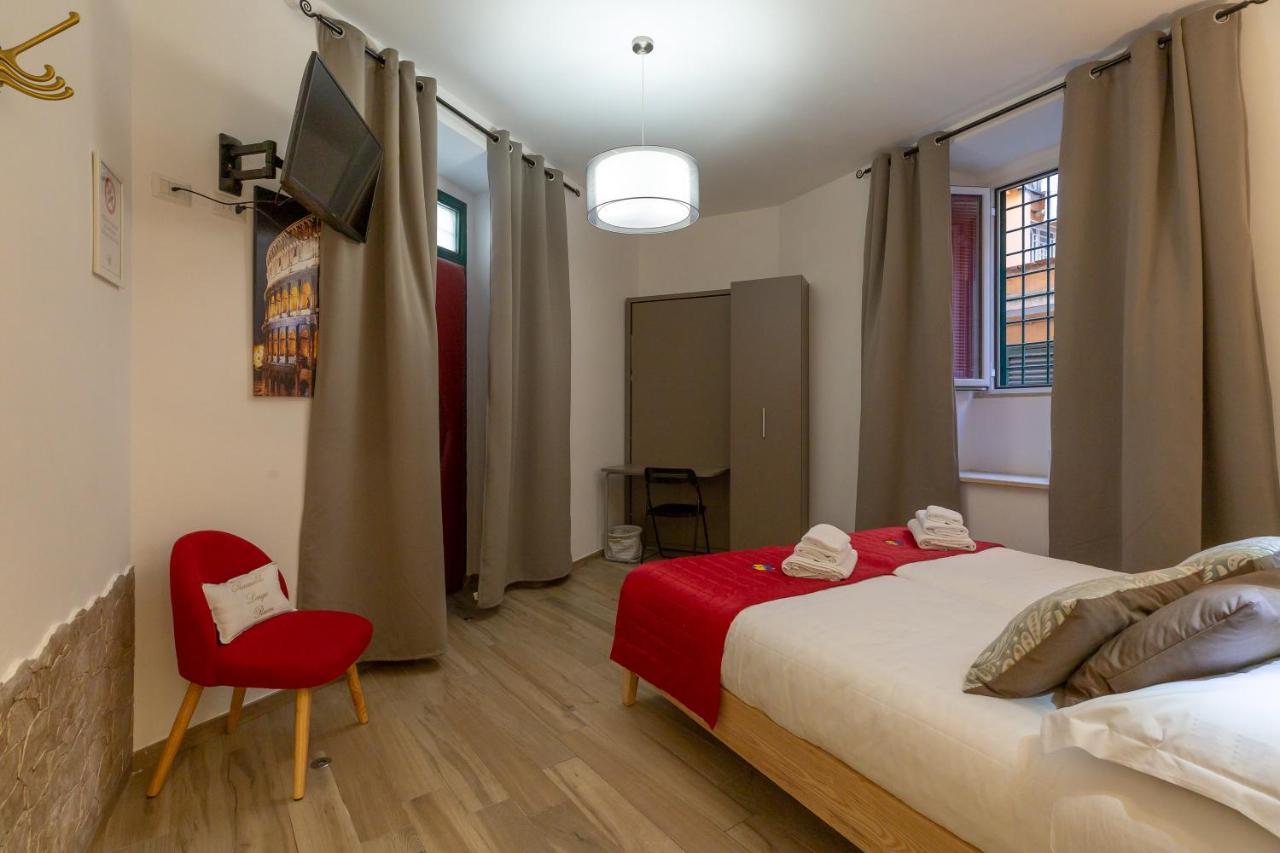 Flatinrome Trastevere Deluxe Rooms - Green Patio Exteriör bild