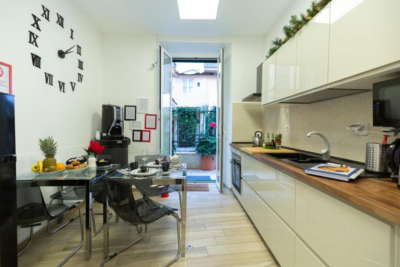 Flatinrome Trastevere Deluxe Rooms - Green Patio Exteriör bild