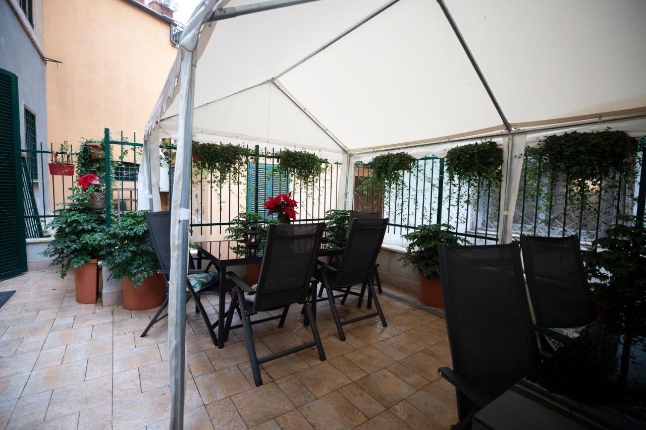 Flatinrome Trastevere Deluxe Rooms - Green Patio Exteriör bild